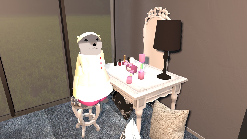 かわうそさんのゆったりパジャマ