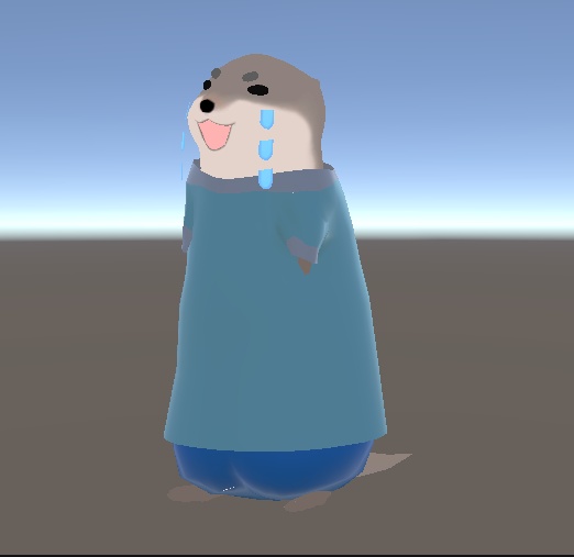 かわうそさんのゆったりパジャマ