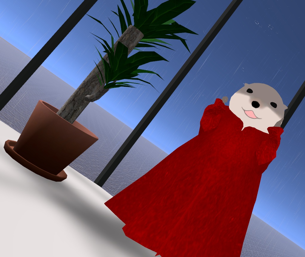 かわうそさんの優雅なドレス