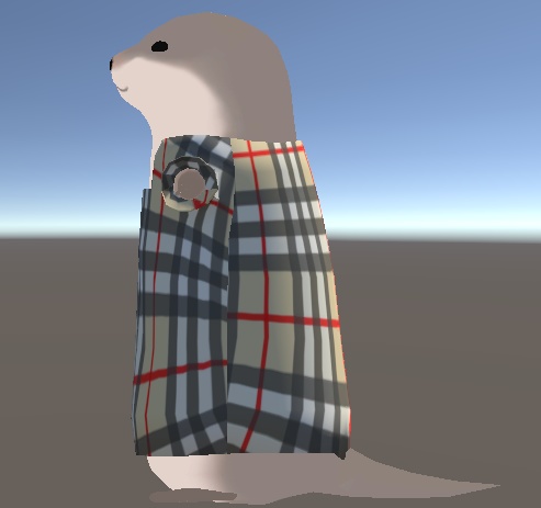 かわうそさんのお出かけワンピ