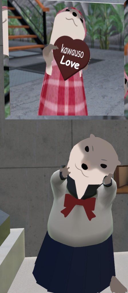 カワウソさんの学生服【学ラン・セーラー服】