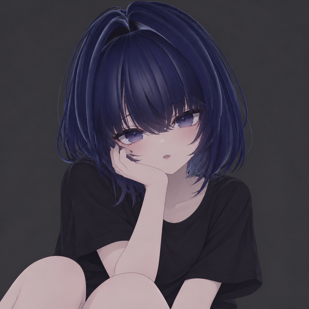 【VRChat】Soft Bob Hair | ソフトボブヘア【ヘアアセット・髪型】