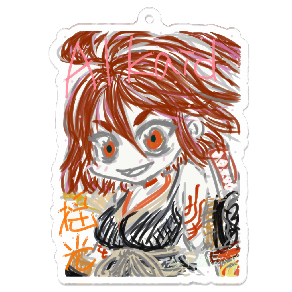 .hack//G.U. 揺光・ミニキャラver. アクキー