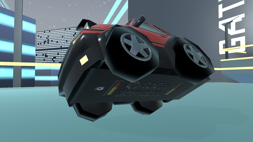 VRChat向け3Dモデル「キュートハチロク」