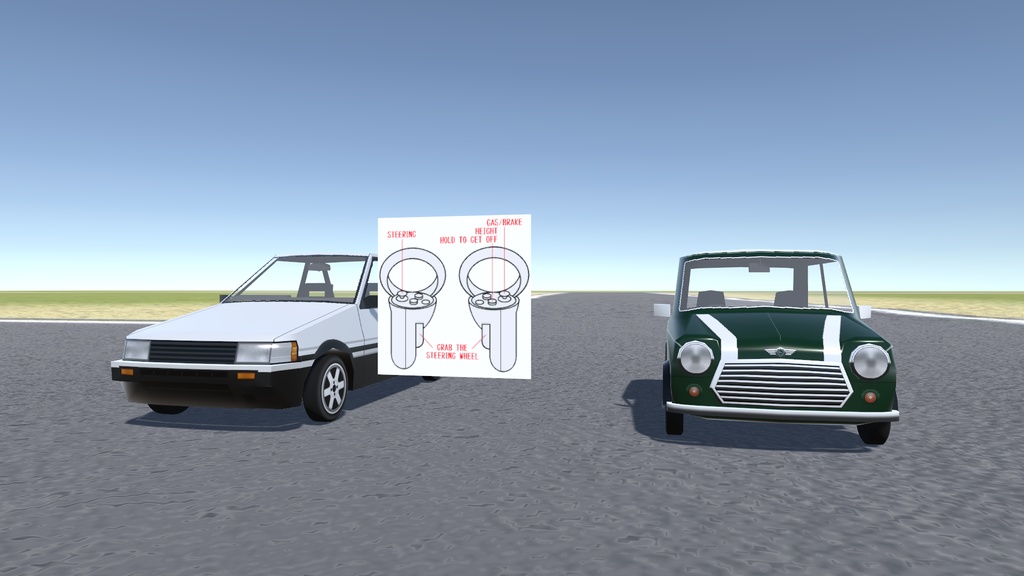 (無料だよ)VRChat用 ワイワイ自動車システム