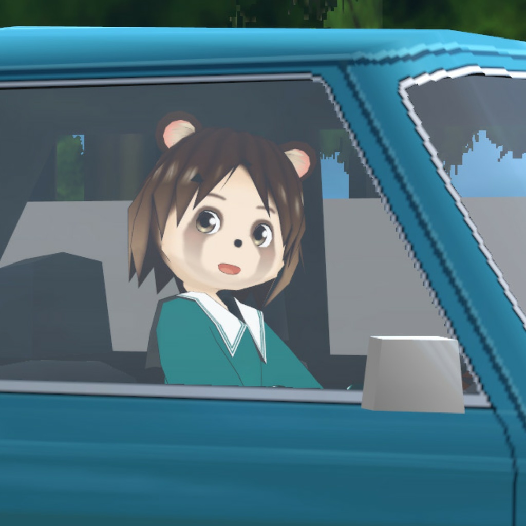 VRChat向けアバター「オーディナリーたぬき」