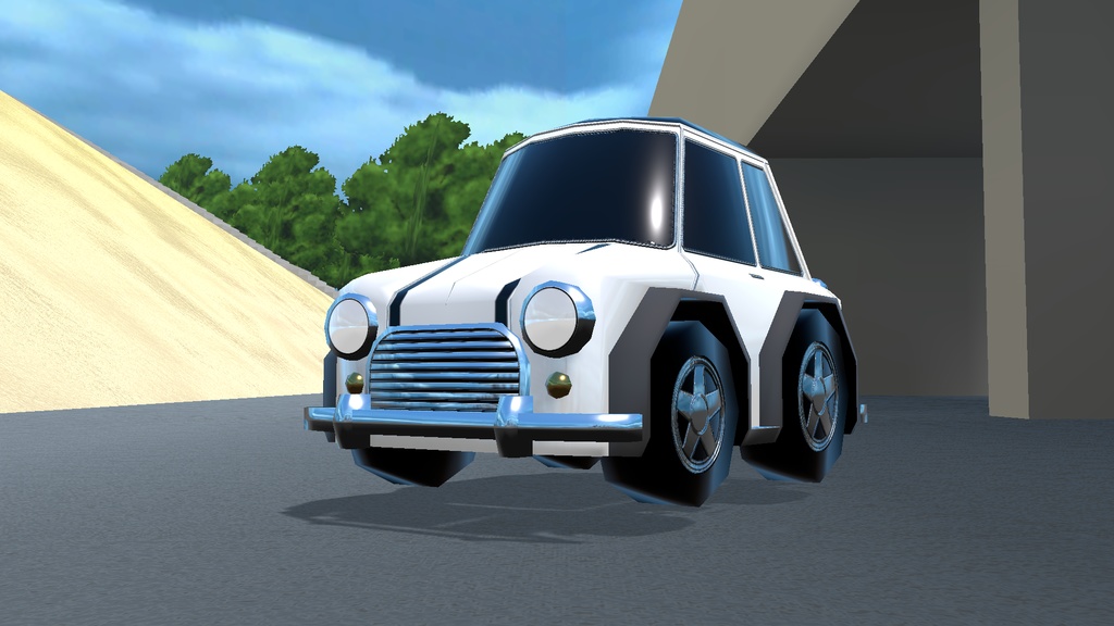 VRChat向け3Dモデル「キュートミニ」