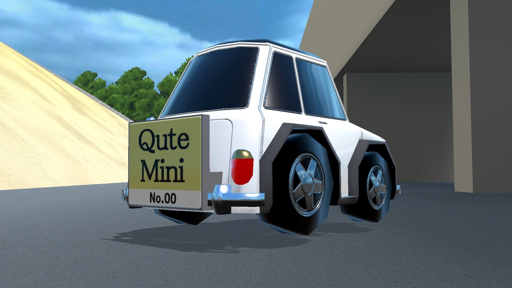 VRChat向け3Dモデル「キュートミニ」