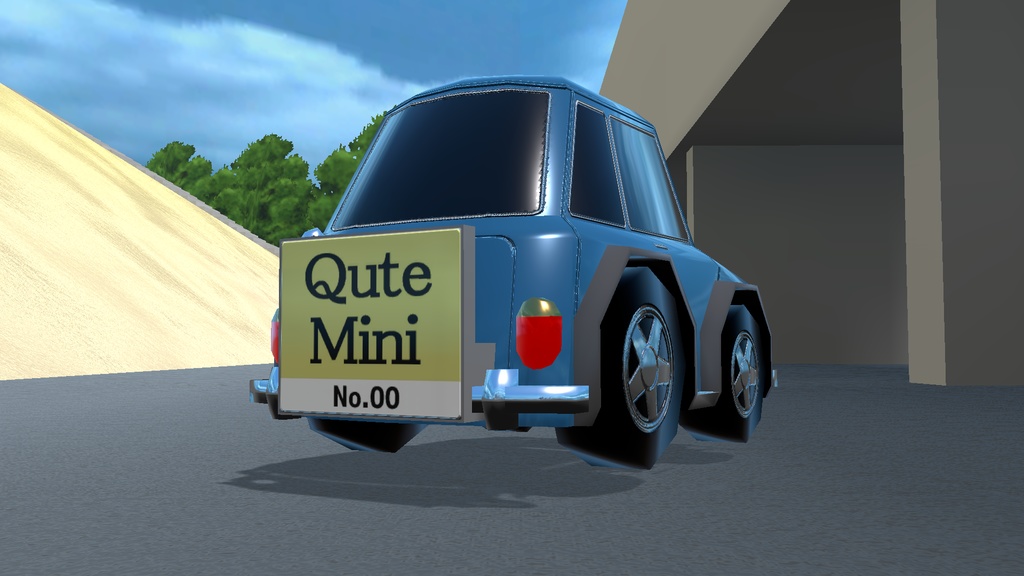 VRChat向け3Dモデル「キュートミニ」