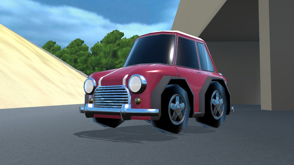 VRChat向け3Dモデル「キュートミニ」