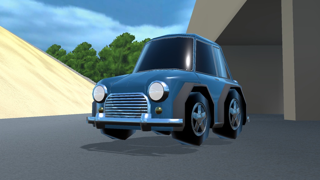 VRChat向け3Dモデル「キュートミニ」