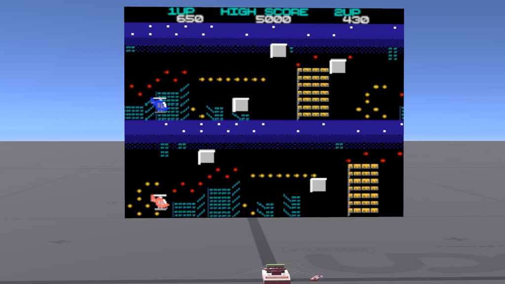 VRChat専用ワールドギミック「タヌキコンピュータ」「ナイトフライト」