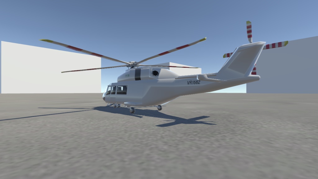 VRChat/ワイワイヘリコプターシステム用 YY139