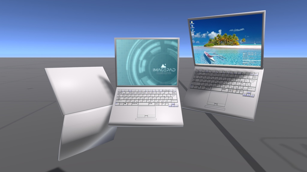 imagePad差替用ポリゴンモデル ImagePC