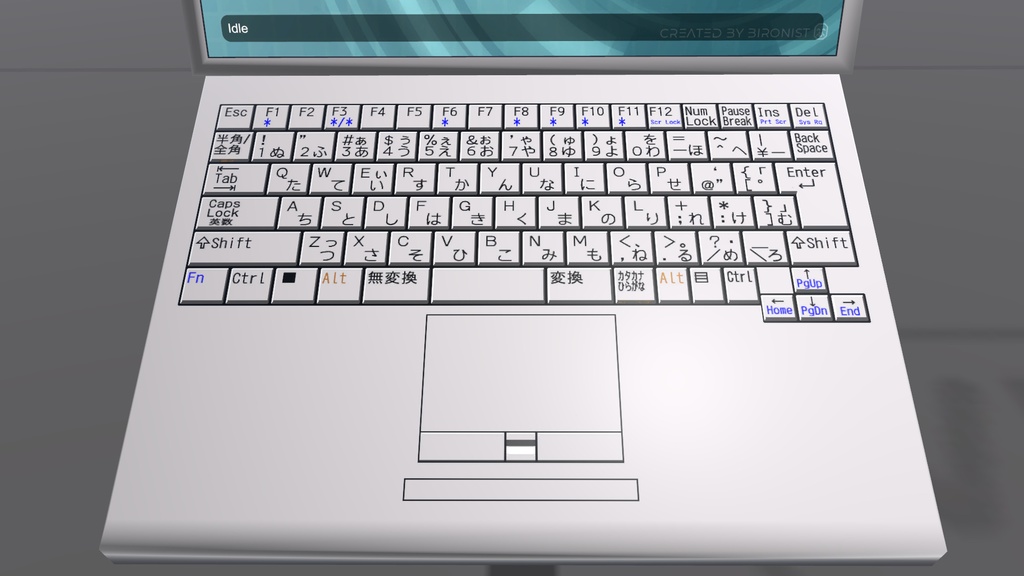 imagePad差替用ポリゴンモデル ImagePC
