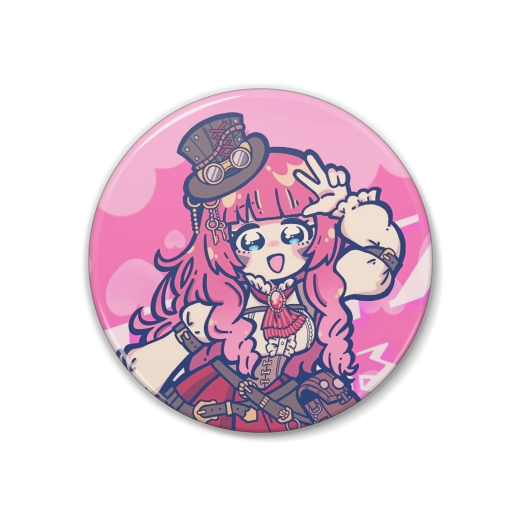 【缶バッジ】キラキラ❤シンガーゲンナイン【新】
