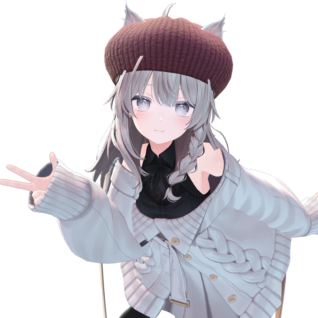 【しなの対応】キノコ帽子【メリノ向け・ミーシェ向け・桔梗対応】