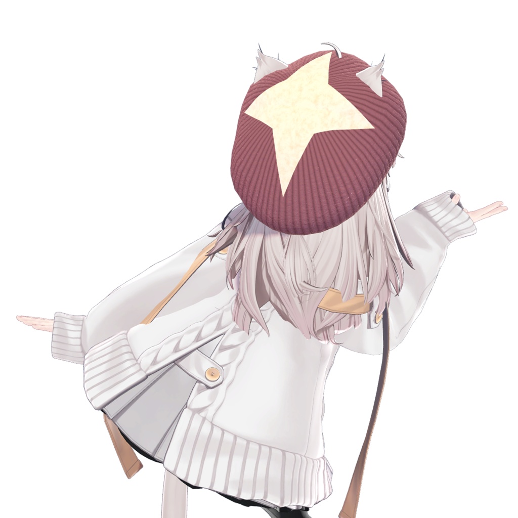 【しなの対応】キノコ帽子【メリノ向け・ミーシェ向け・桔梗対応】