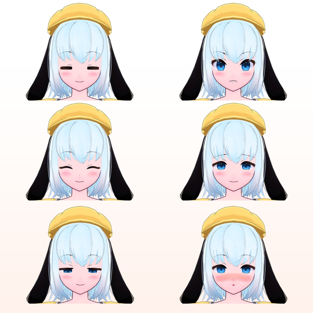 【PC向き】秋口 杏 Var2【VRC対応】