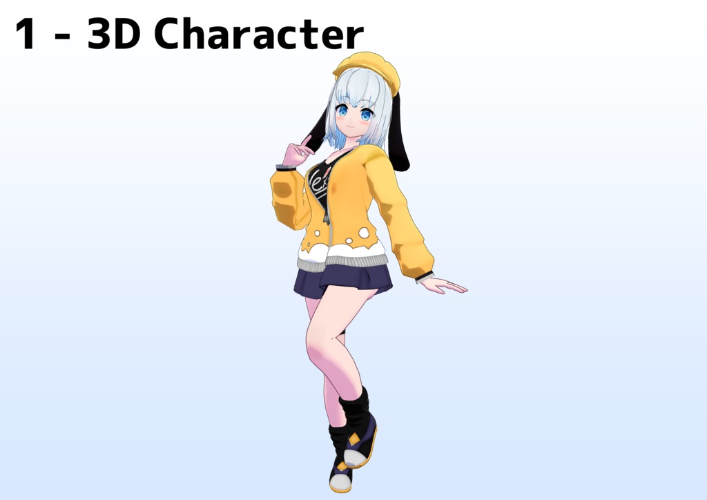 【宣伝用】ワンオフアバター作成依頼【ポートフォリオ】