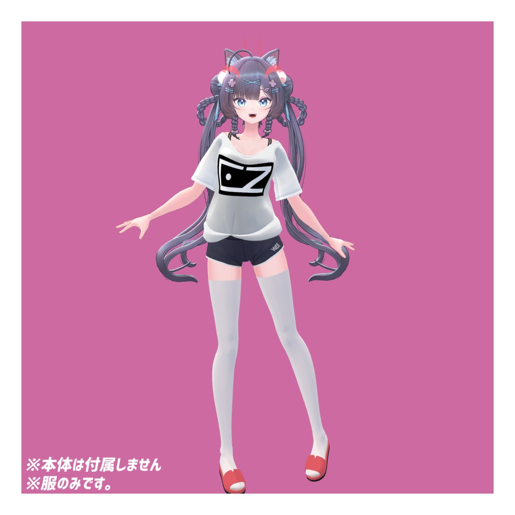 【きゃろん v3.0対応】カスタムルームシャツ ver3.0【Kyalong】