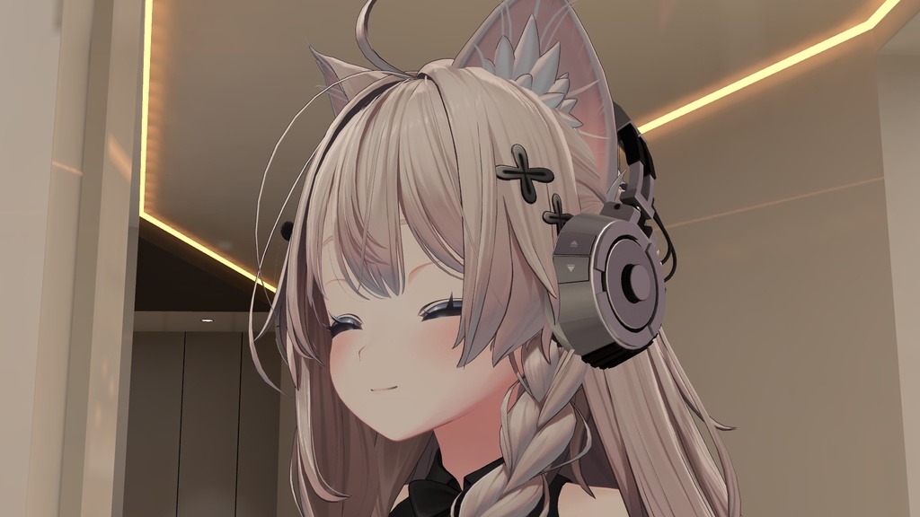 【桔梗・きゃろん・しなの用】KyalongHeadPhones【3アバター対応】