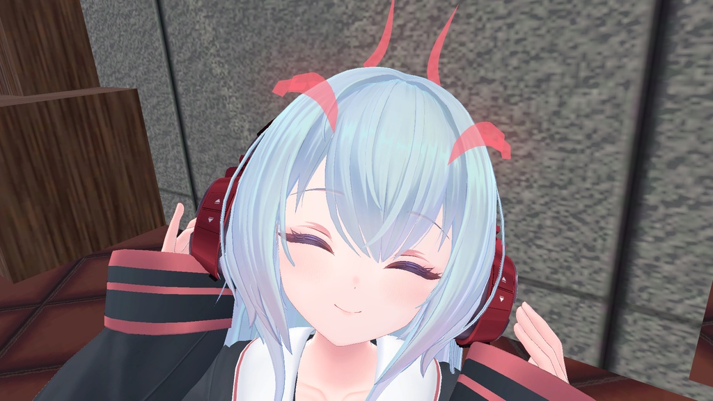 【桔梗・きゃろん・しなの用】KyalongHeadPhones【3アバター対応】