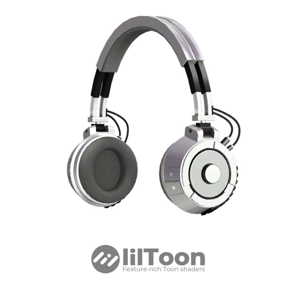 【桔梗・きゃろん・しなの用】KyalongHeadPhones【3アバター対応】