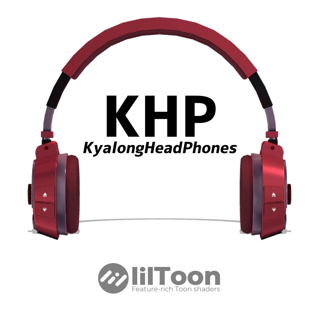 【桔梗・きゃろん・しなの用】KyalongHeadPhones【3アバター対応】