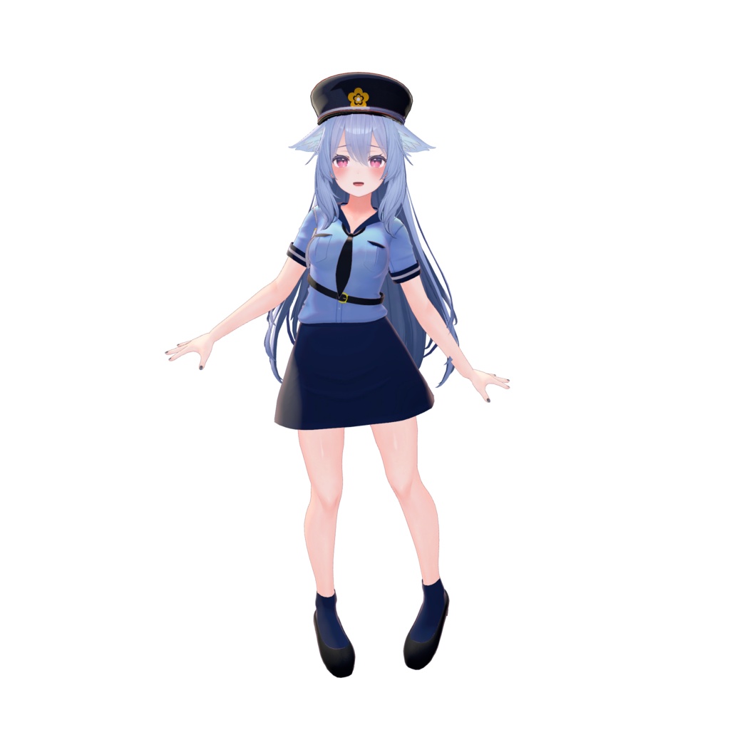 【桔梗用】梅の花 Police 【VRC想定】