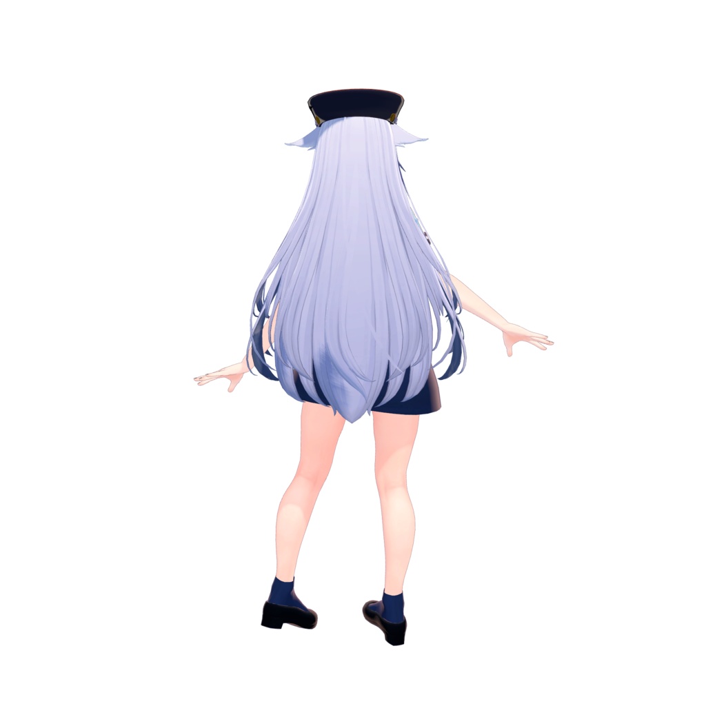 【桔梗用】梅の花 Police 【VRC想定】