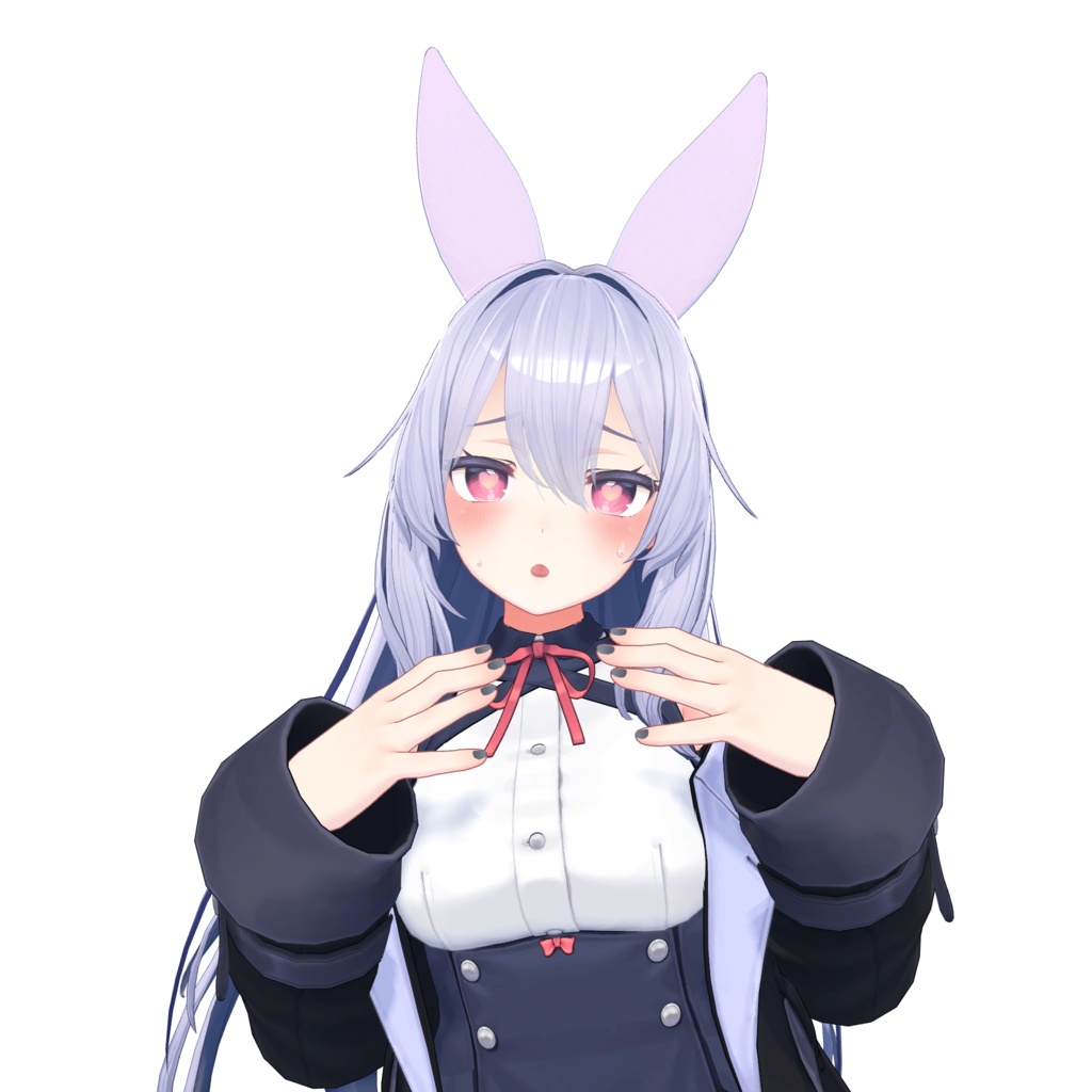 【桔梗用】桔梗用うさぎ耳【VRC想定】