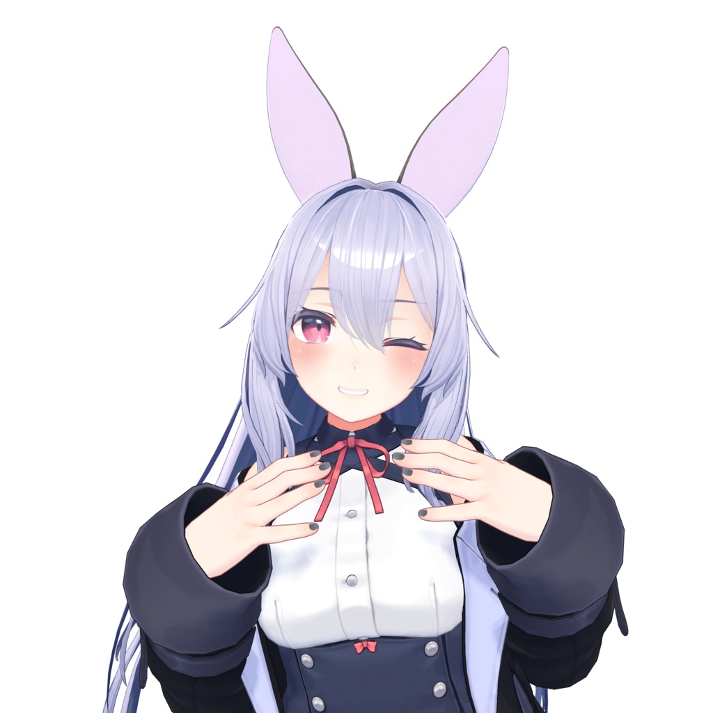 【桔梗用】桔梗用うさぎ耳【VRC想定】