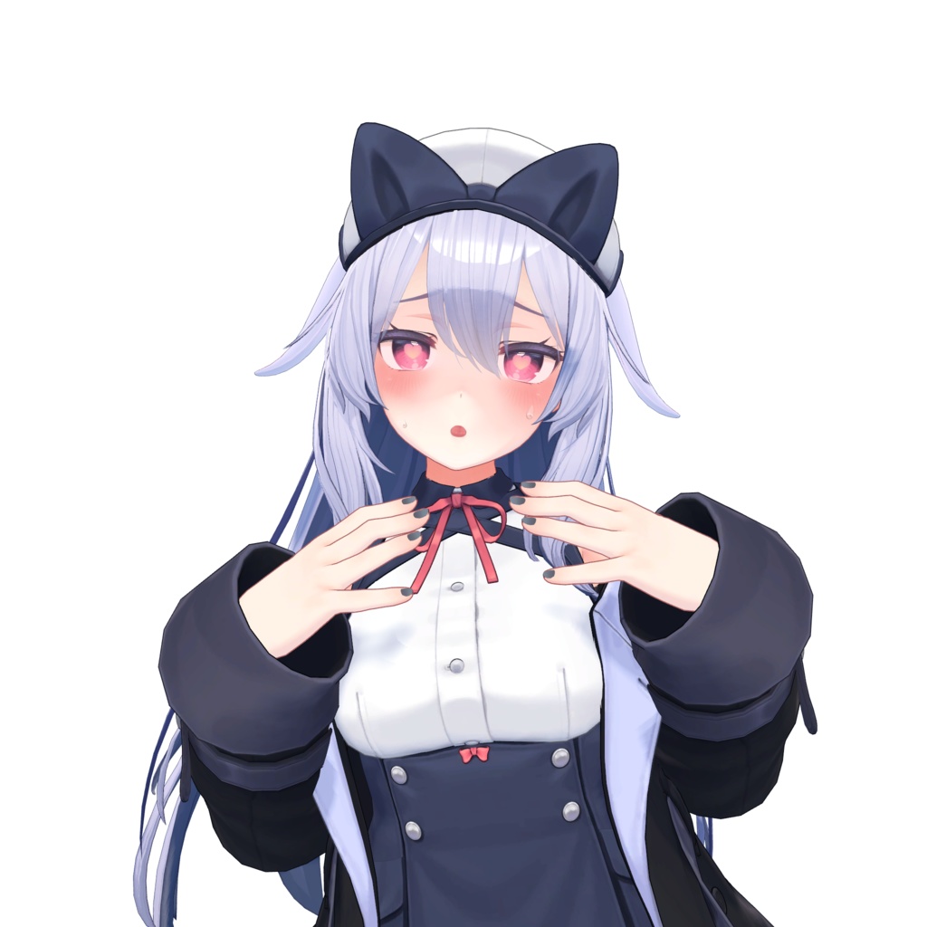 【桔梗用】桔梗用うさぎ耳【VRC想定】