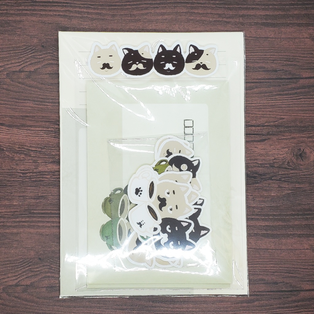 コーヒーネコのレターセット🐈☕ 900円