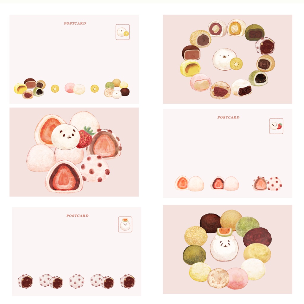 新作ポストカードご購入ページ🐈🍙🍱