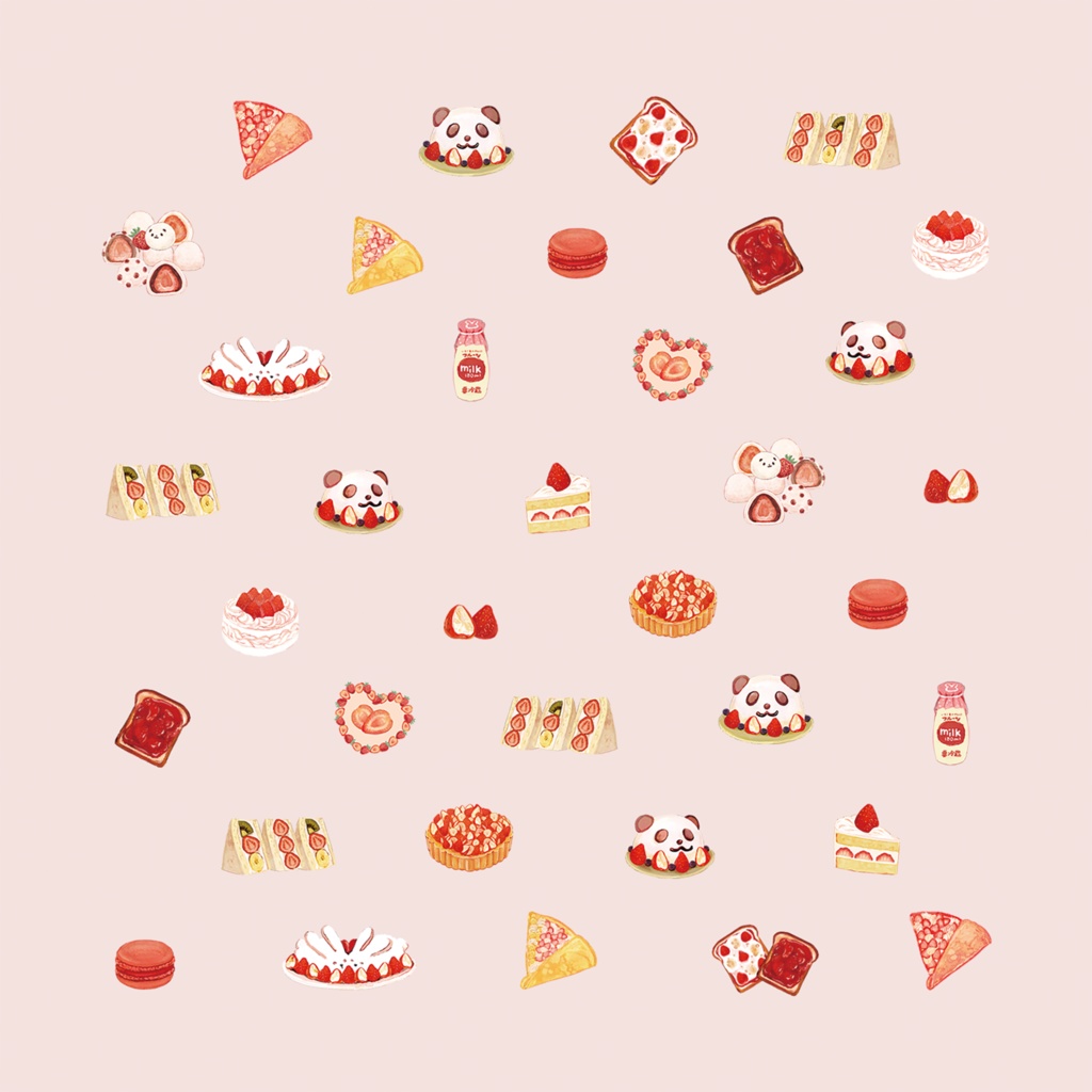 苺・ブルーベリー・レモンの液晶クリーナー🍋🍓🍇 眼鏡吹きにも