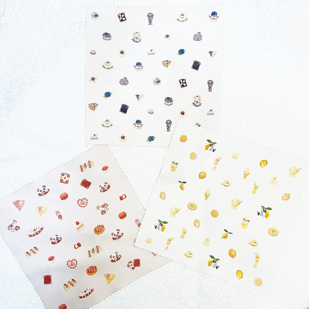 苺・ブルーベリー・レモンの液晶クリーナー🍋🍓🍇 眼鏡吹きにも