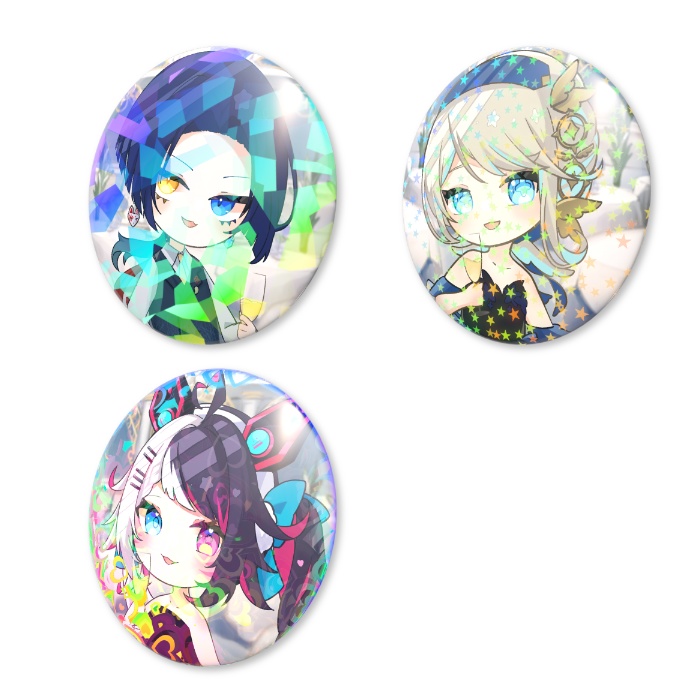 酒てて SD缶バッジ