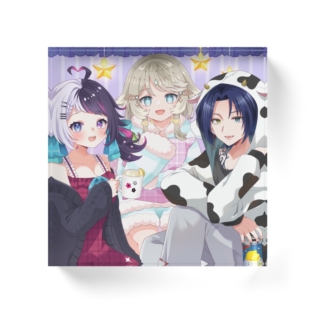 酒てて パジャマアクリルブロック