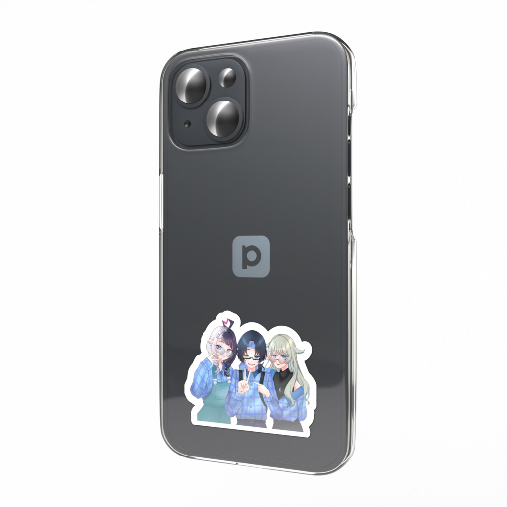 酒てて　リンクコーデ スマホステッカー
