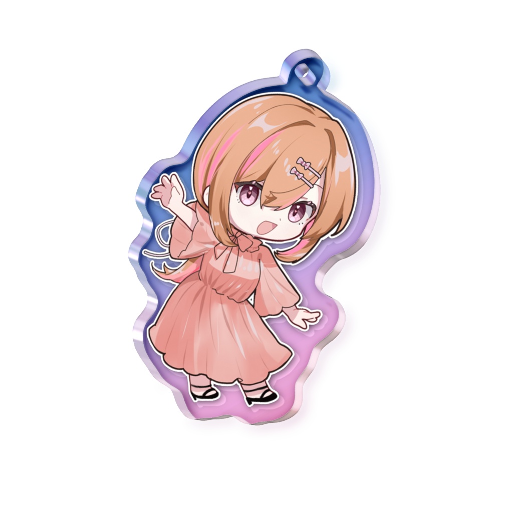 SDゆか　オーロラアクリルキーホルダー