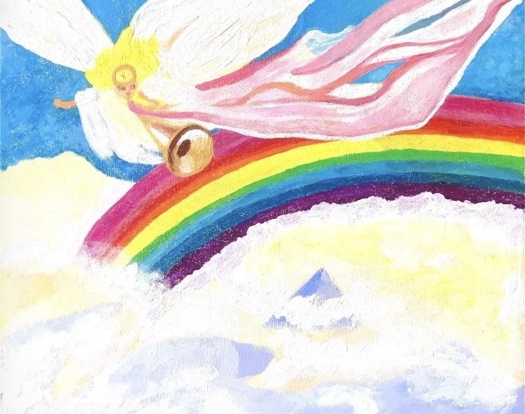 天空の彼方の虹