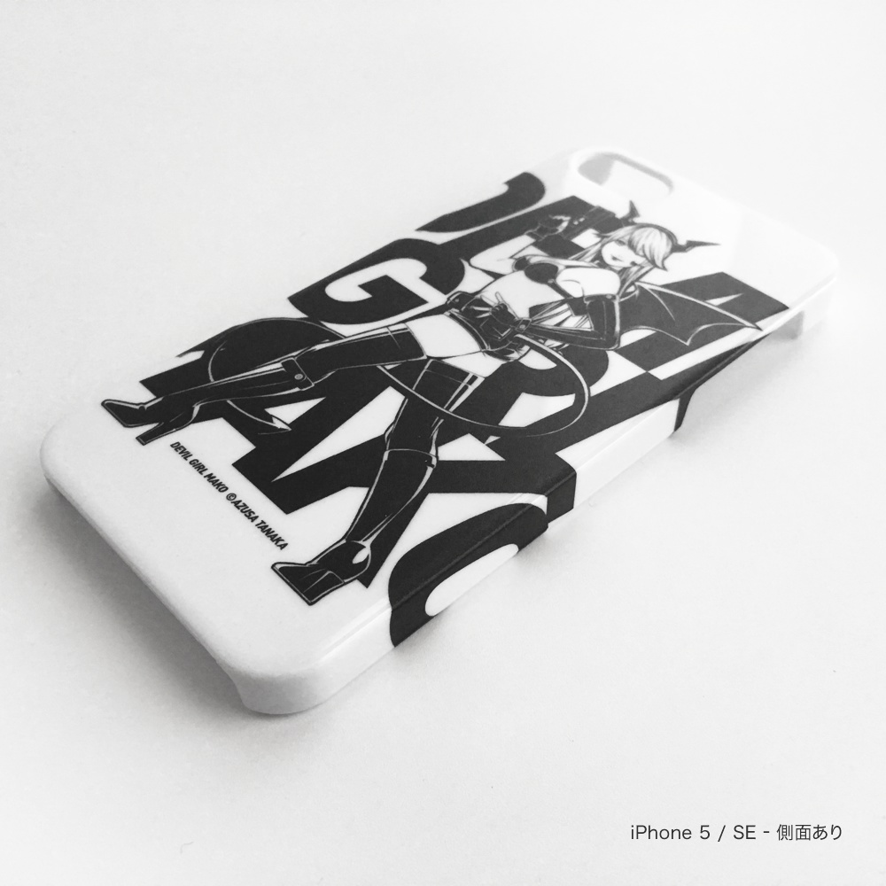 DEVIL GIRL MAKO iPhoneケース(White)