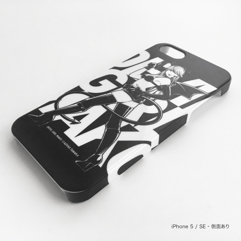 DEVIL GIRL MAKO iPhoneケース(Black)