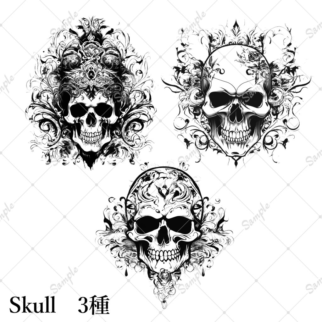 【無償/VRchat向け】Tatoo pack