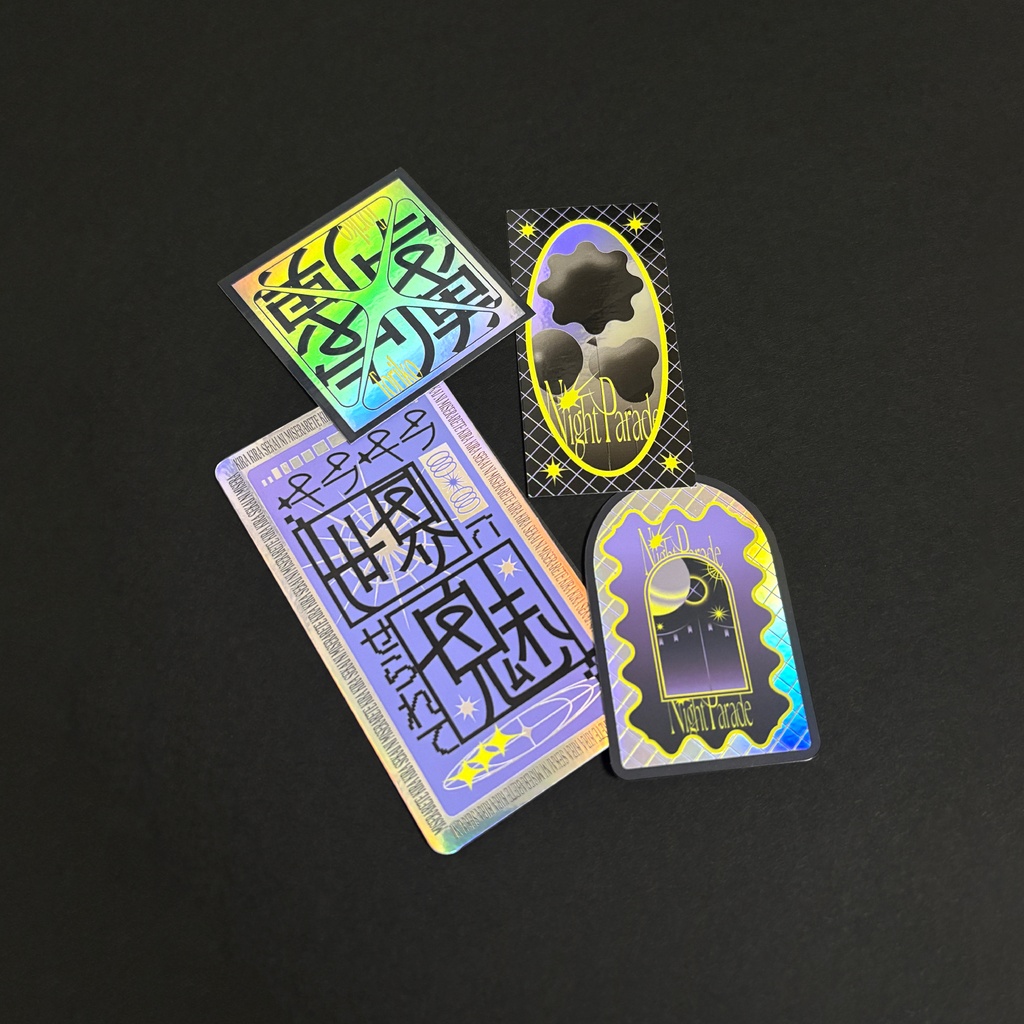 【Night Parade】Sticker Set