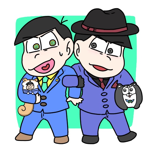透弁アクリルクリップバッジ