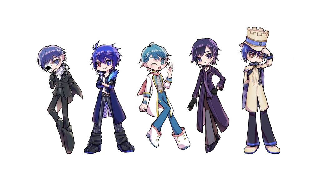 アクリルスタンド　KAITO X(エレメント)モジュール