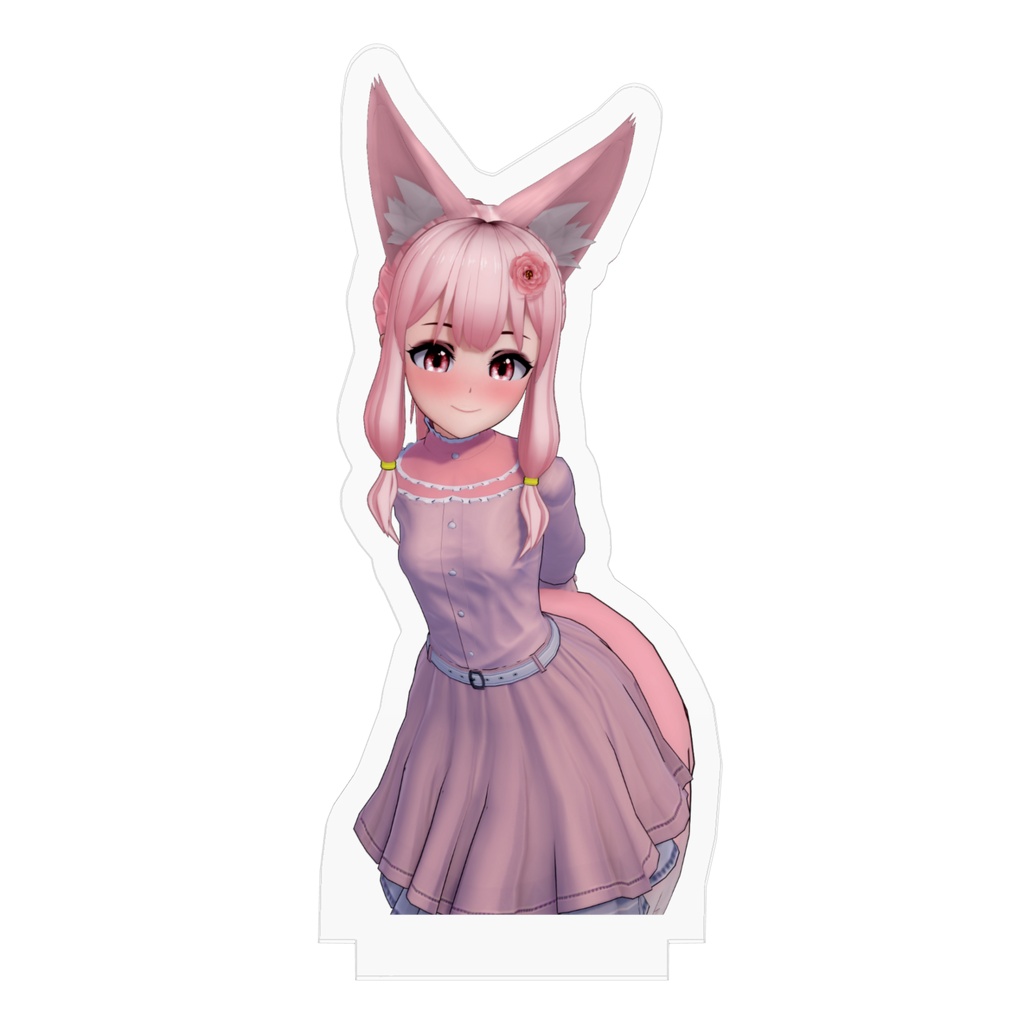 アクリルフィギュア: カメリアちゃん(にドレス)